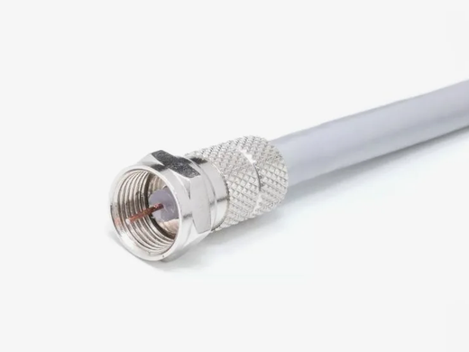 Кабель антенный RG6 c F-разъёмами 5-метров