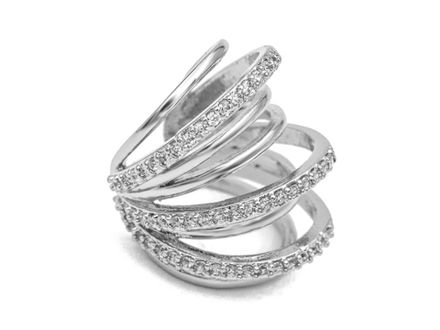 Кафф "Joy" со стразами