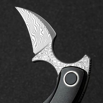 Нож Bestech BT2103H Strelit клинок из стали Damascus, рукоять титан