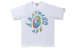 A Bathing Ape Tie Dye Twist College Tee