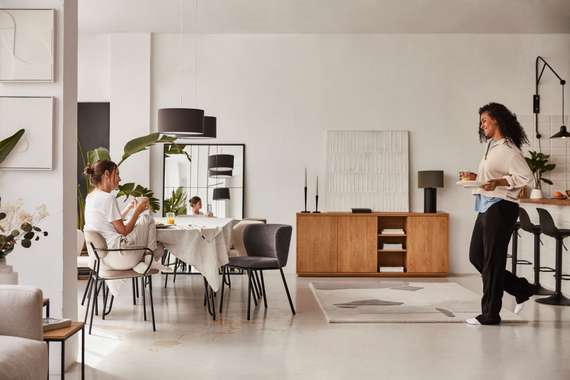 Abilen Сервант из дубового шпона 180 x 75 см