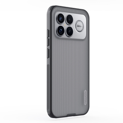 Чехол для Xiaomi Poco F8 Ultra и Redmi K90 Pro Max, серия Super Frosted Shield Pro (Clear version) прозрачный тонированный от Nillkin