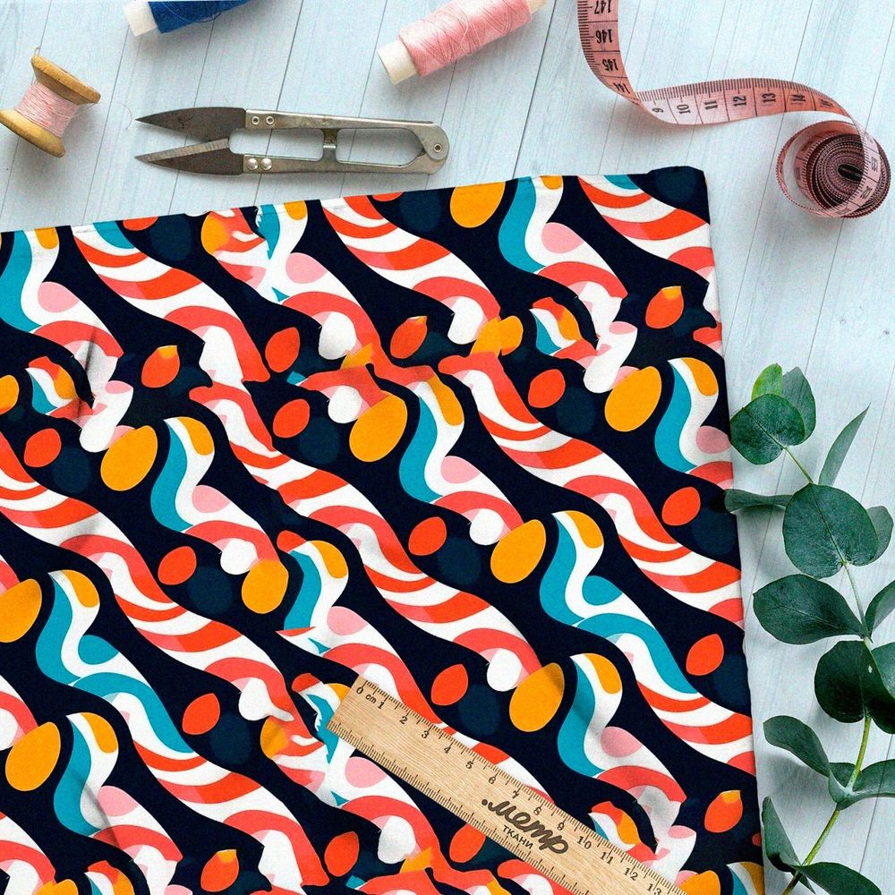 Ткань премиум Оксфорд 600D мелодичные оттенки