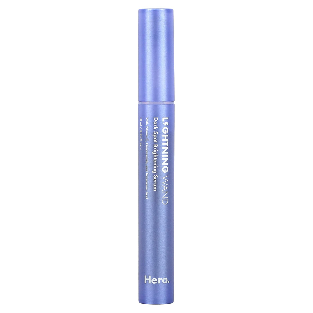 Hero Cosmetics, Lightning Wand, сыворотка для осветления темных пятен, 10 мл (0,34 жидк. унц.)