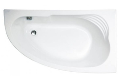 Акриловая ванна Roca Merida 170x100x48 левая ZRU9302992 с сливом-переливом