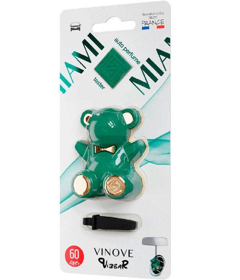 Майами, дизайнерский ароматизатор для автомобиля Miami ViBear, Vinove