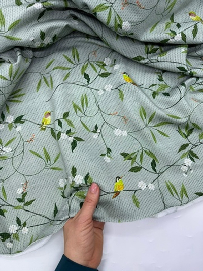 Футер 2 нитка вьюнок на полыни