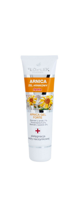 FlosLek Pharma Arnica Forte - успокаивающий гель для кожи, склонной к покраснениям /   50  ml  / GTIN 5905043004334