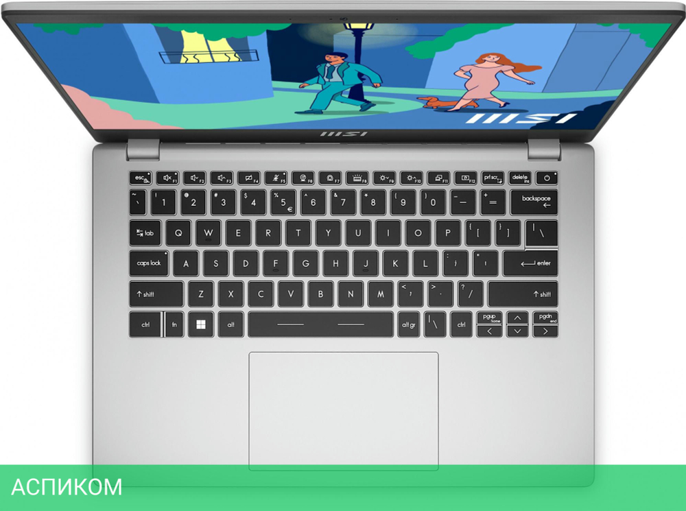 Ноутбук MSI Modern 14 C12MO-690RU Silver (9S7-14J111-690)
