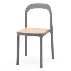 Стул Obu Wood серый