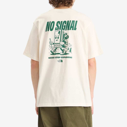 Футболка The North Face No Signal Relaxed белая