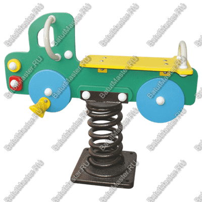 Детская качалка на пружине для игровых площадок "Грузовик"