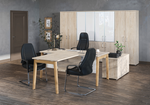 Рабочая станция 3 места ONIX WOOD