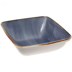 Салатник керамический «Corsica blue» 19,3*19,3*7см