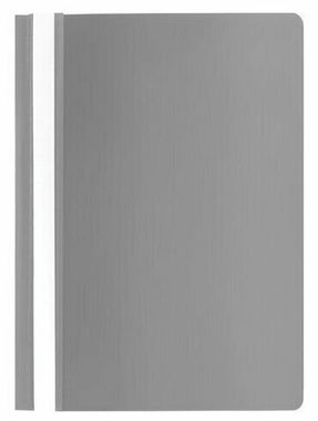 Скоросшиватель пластиковый STAFF, А4,100/120 мкм, серый, 229238