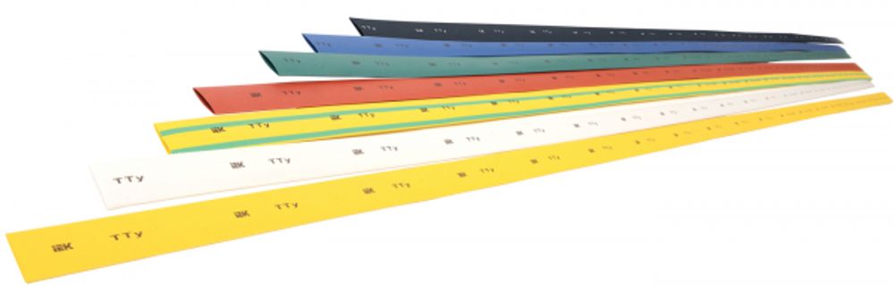 Трубка термоусадочная ТТУ 20/10 красная 1 м IEK (кратно 1) UDRS-D20-1-K04