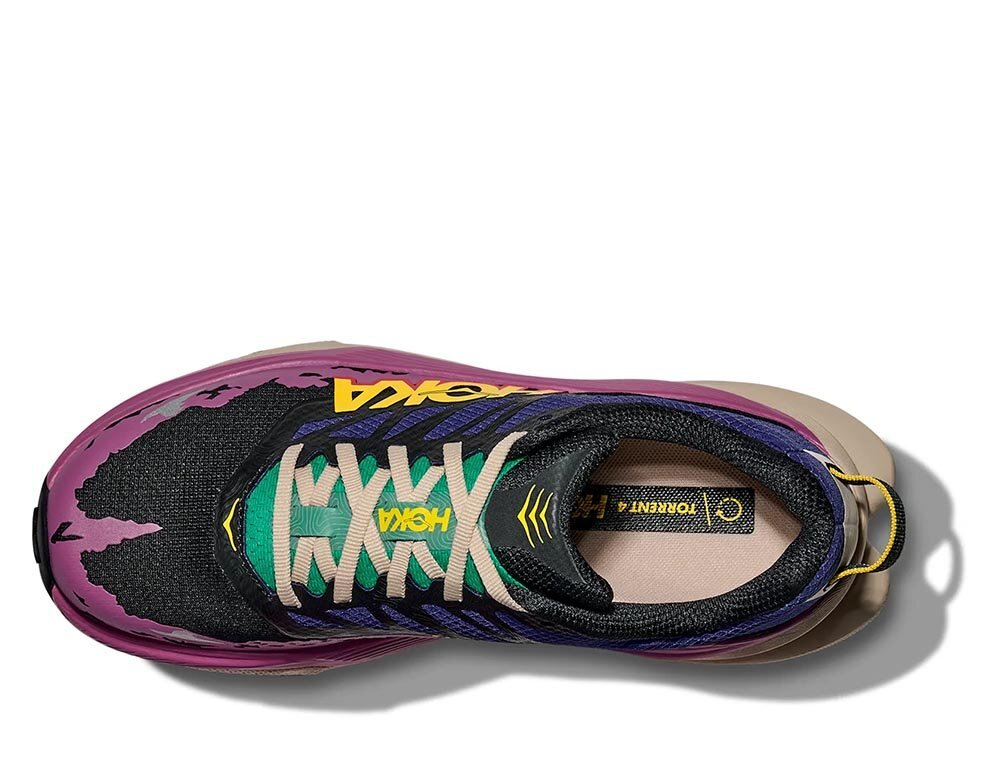 Кроссовки для бега женские Hoka Torrent 4 Фиолетово-Розовые