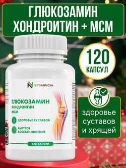 VN Глюкозамин Хондроитин + МСМ 90кап