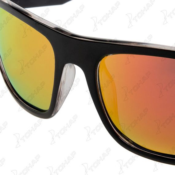 Очки поляризационные в жест.чехле (зеркал. оранжевый) (N-OP-LZ0308-O) Nisus