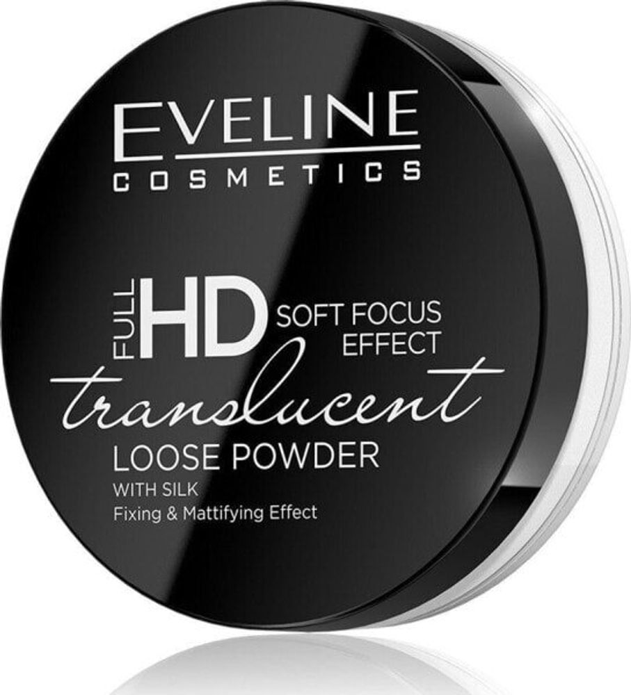 Eveline Full HD Puder sypki Soft Focus Effect Translucent 6g