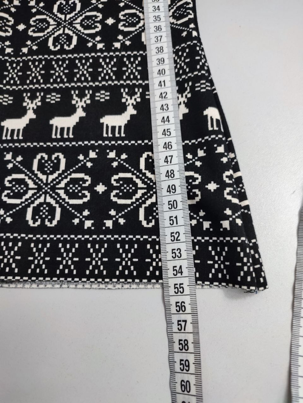 Джемпер с принтом 40 размер