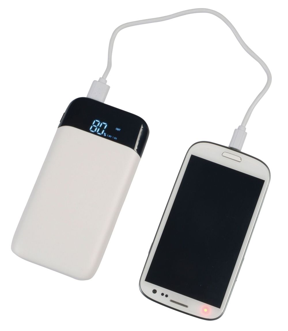 Повербанк BIG CAP 8000 mAh Белый