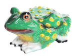 Фигура садовая Жаба малая глянец 17см