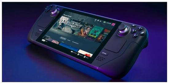 Игровая приставка Valve Steam Deck 256 ГБ SSD, черный