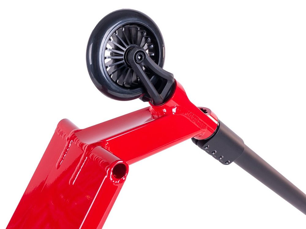 Трюковой самокат Tech Team Aurora red 1/4