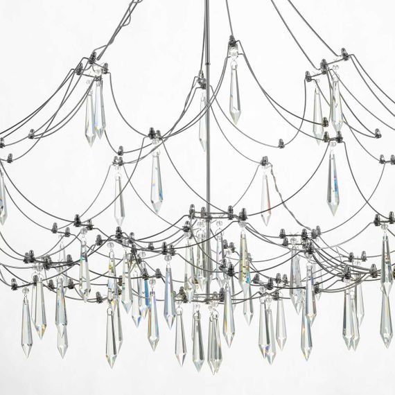 Подвесная светодиодная люстра Citilux Aster CL208020