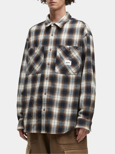 Рубашка мужская ALPHA INDUSTRIES UNFRM FLANNEL SHIRT