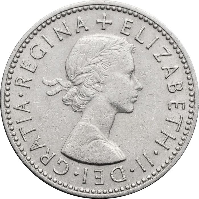 1 шиллинг 1956 Великобритания (Английский герб) XF