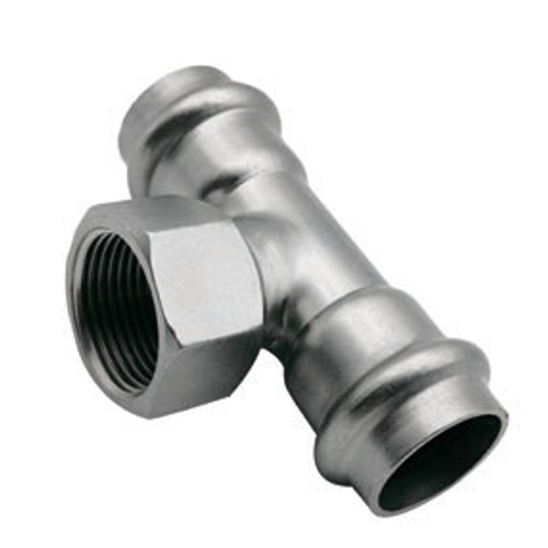 НЕРЖ Тройник  18*1/2 г.*18  "VER-PRO"  (50/5шт)