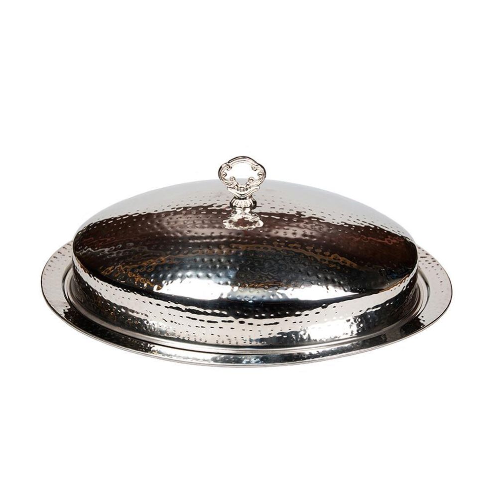 Блюдо для подачи с крышкой 44,8*34,8*11,5 см Dents овальное нерж. P.L.