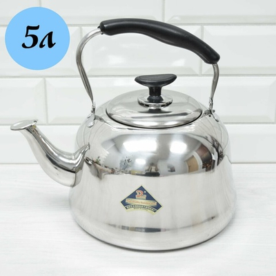 Чайник 5л, нержавеющая сталь