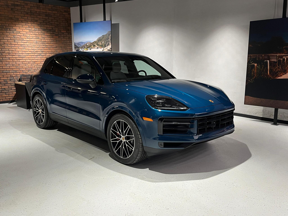 Porsche Cayenne S III Рестайлинг Montego Blue Metallic