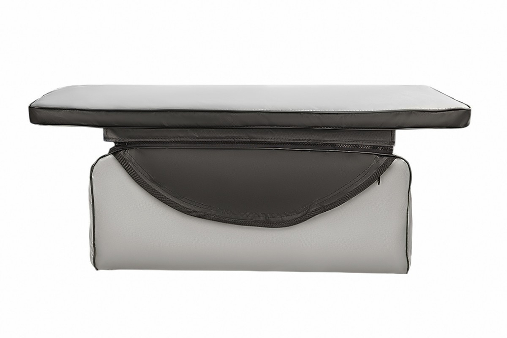 Накладки на банки комплект 91х25 Yachtman серый-черный