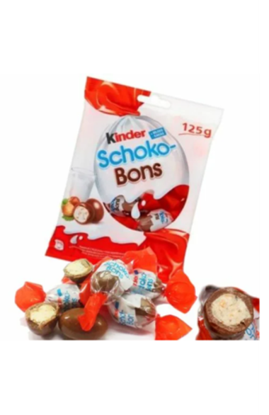 Киндер чоко бонс с шоколадам и фундуком