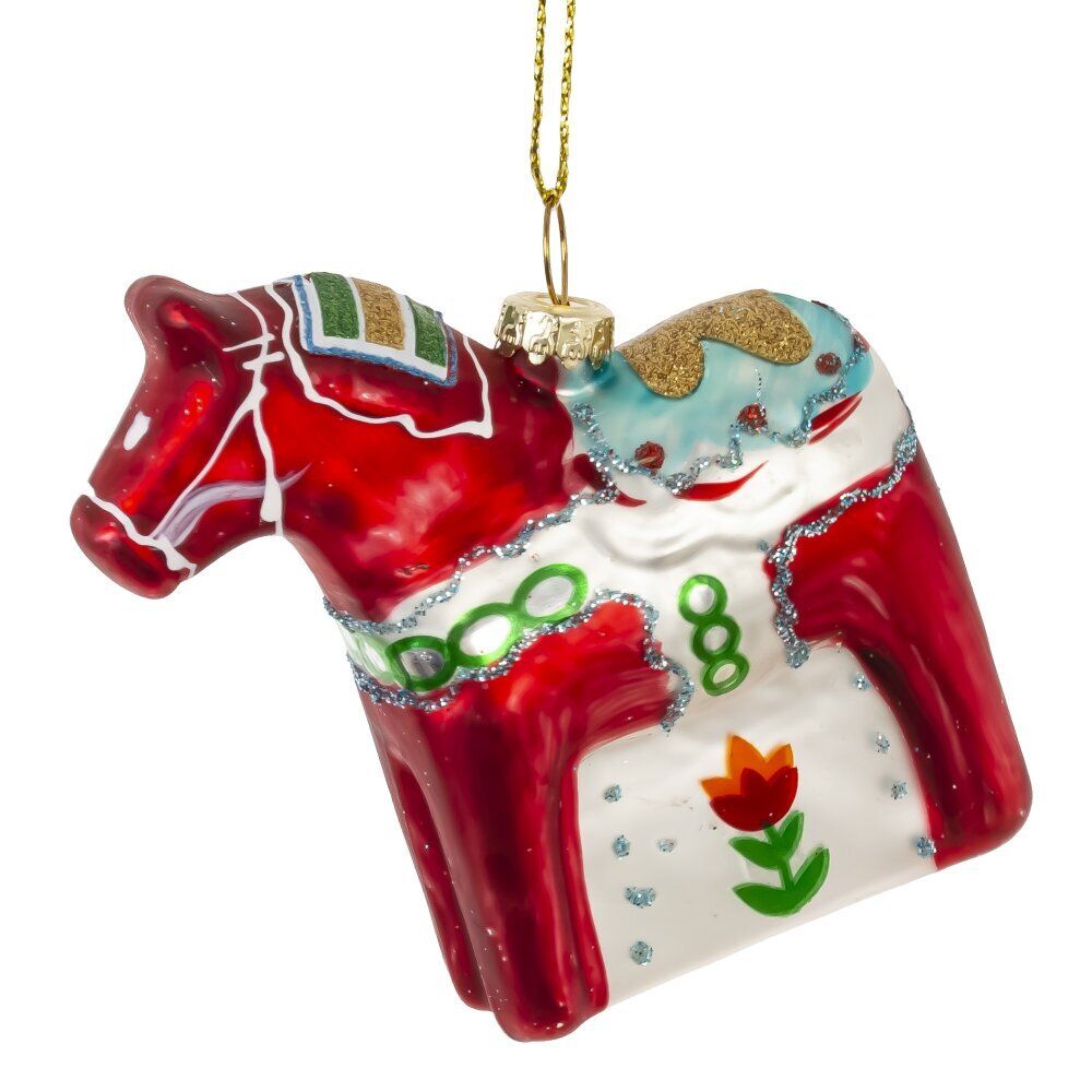 GAEM Украшение новогоднее "Лошадка", L8 W3 H8 см
