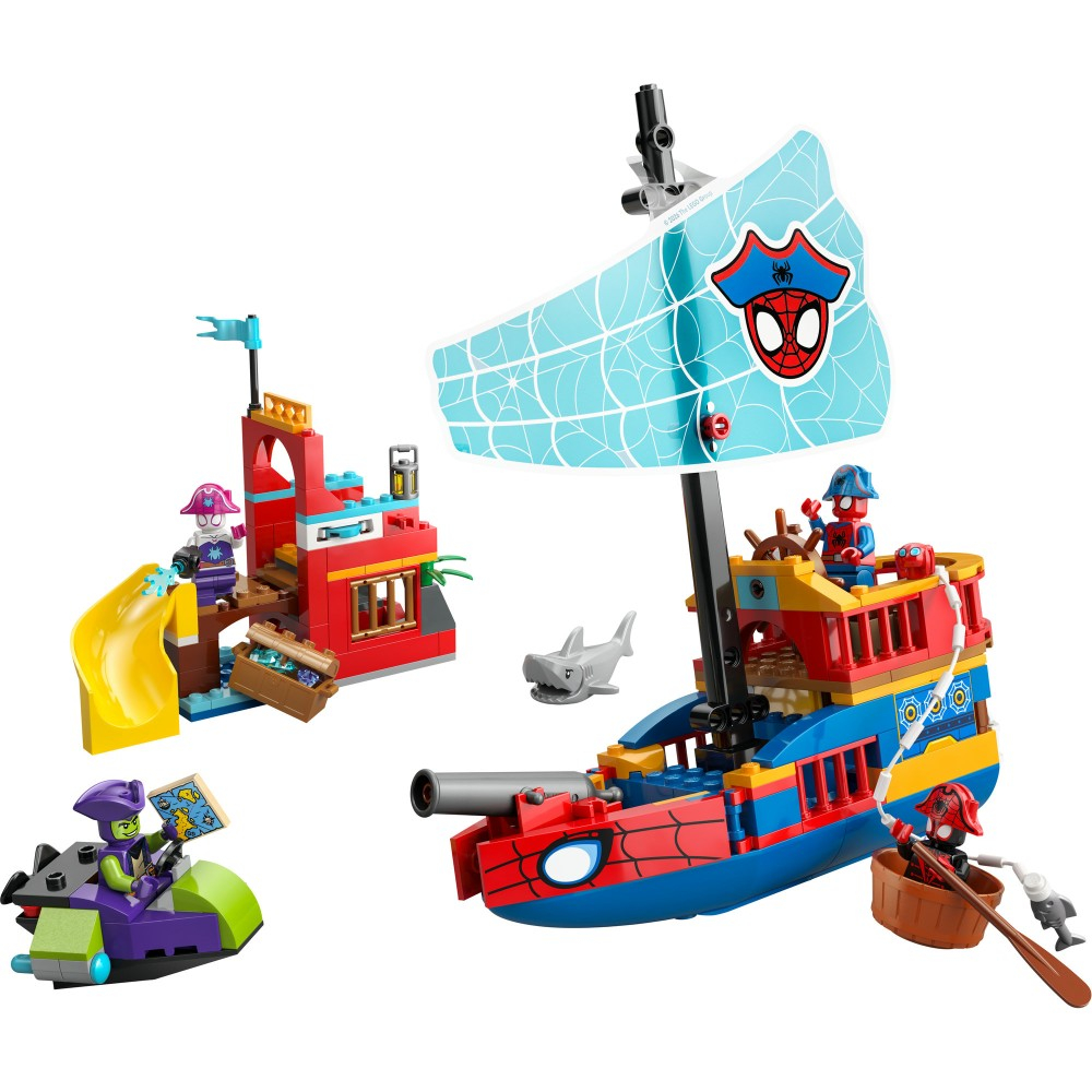 LEGO Marvel Spidey - Корабль пиратской команды Спайди 11208