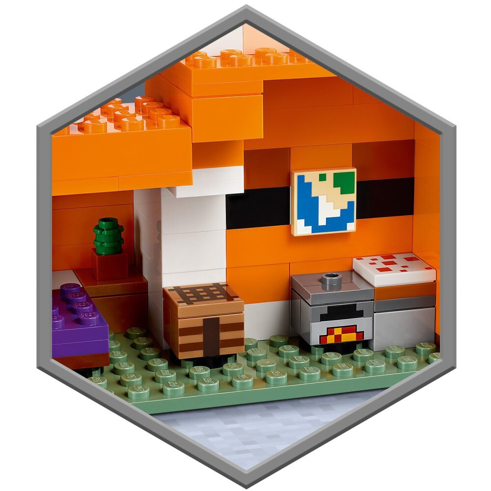 LEGO Minecraft — Среда обитания лисиц 21178 / артикул   21178  / GTIN 5702017155791