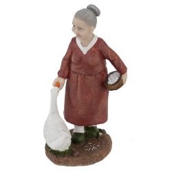 GAEM Фигурка декоративная "Бабушка/Дедушка", L9 W7,5 H21 см, 2в.