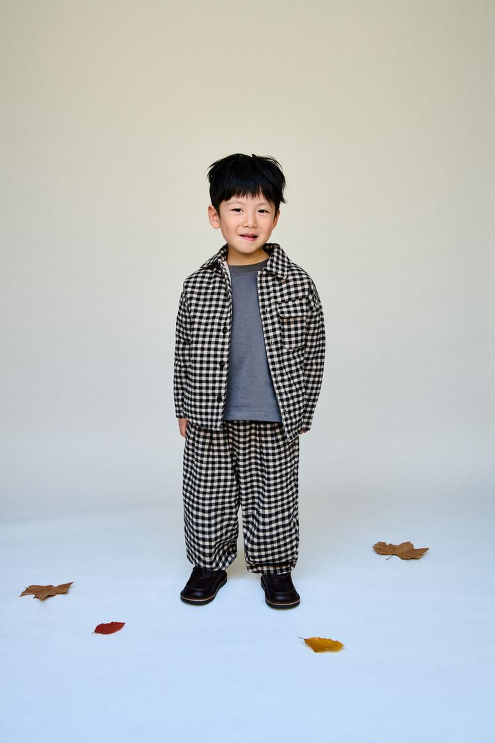 ZARA КУРТКА-РУБАШКА В КЛЕТКУ ВИШИ, ЧЕРНЫЙ/ЭКРЮ