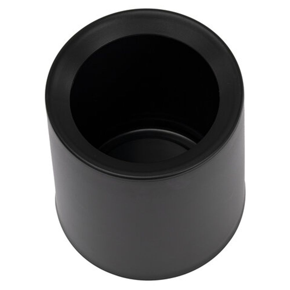 Контейнер, урна, ведерко для мусора НАСТОЛЬНОЕ без крышки 2 л, 155х130х145 мм, черный, BOOMHOUSE (БУМХАУС), 238901