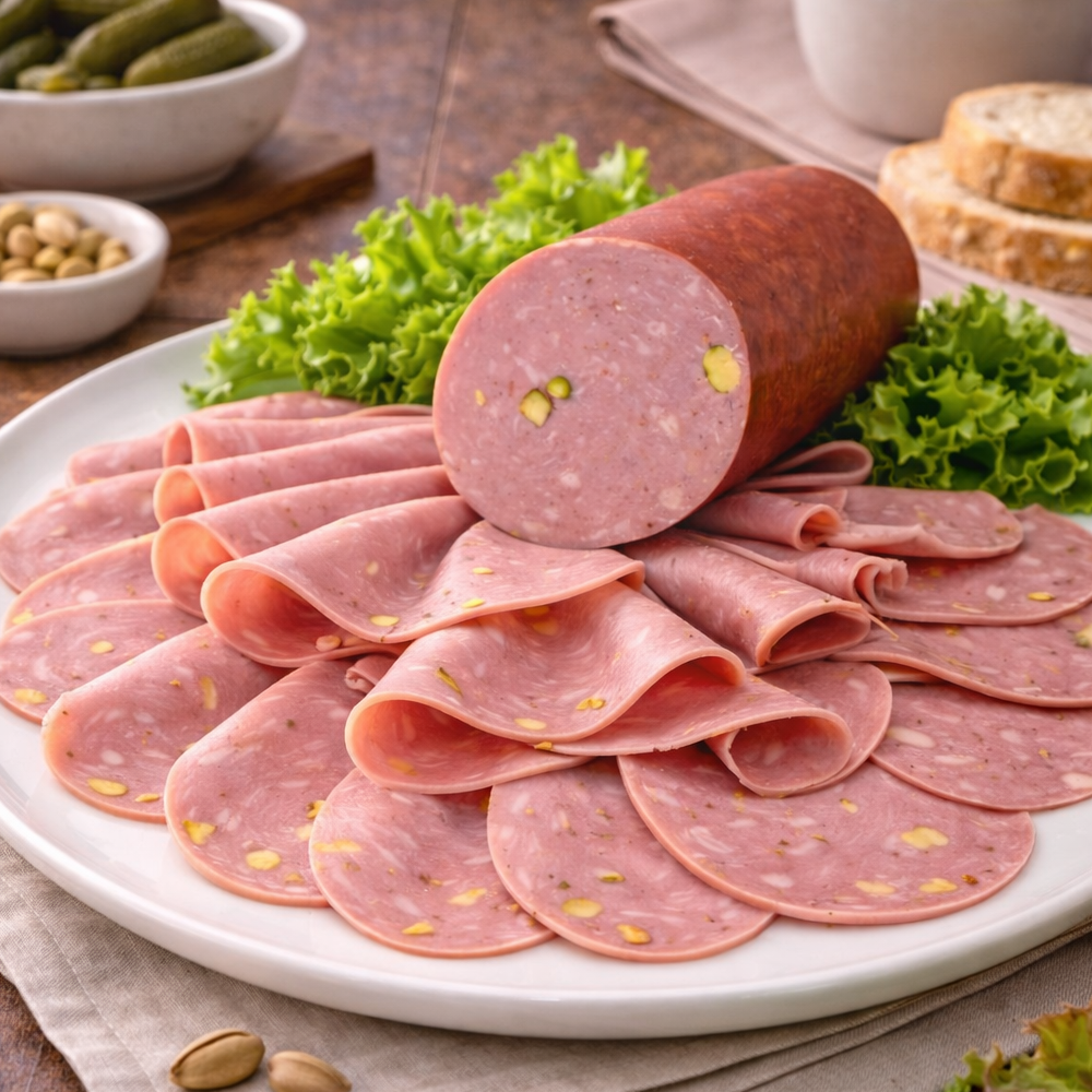 Мортаделла с фисташками