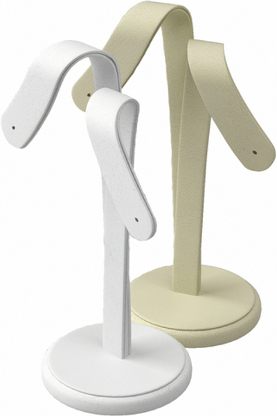 Подставка для серег/ушки/2 отверстия/накладка/круглое основание/Н-110 мм.