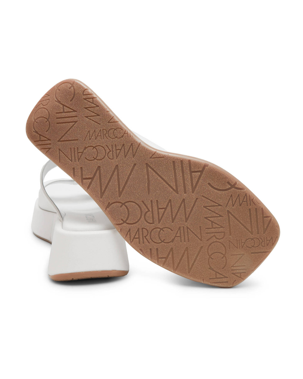 Кожаные шлепанцы Marc Cain - белый(UB SG.04 L04)