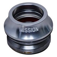 MISSION BMX Turret Integrated Headset (Silver)