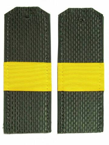Погоны оливковые с нашитым желтым галуном Ст. Сержант
