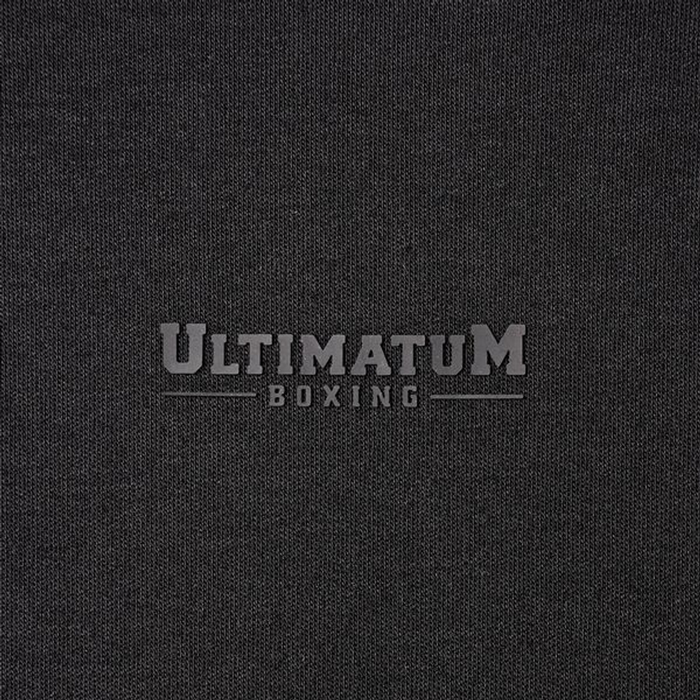 Футболка Ultimatum Boxing черного цвета из хлопка